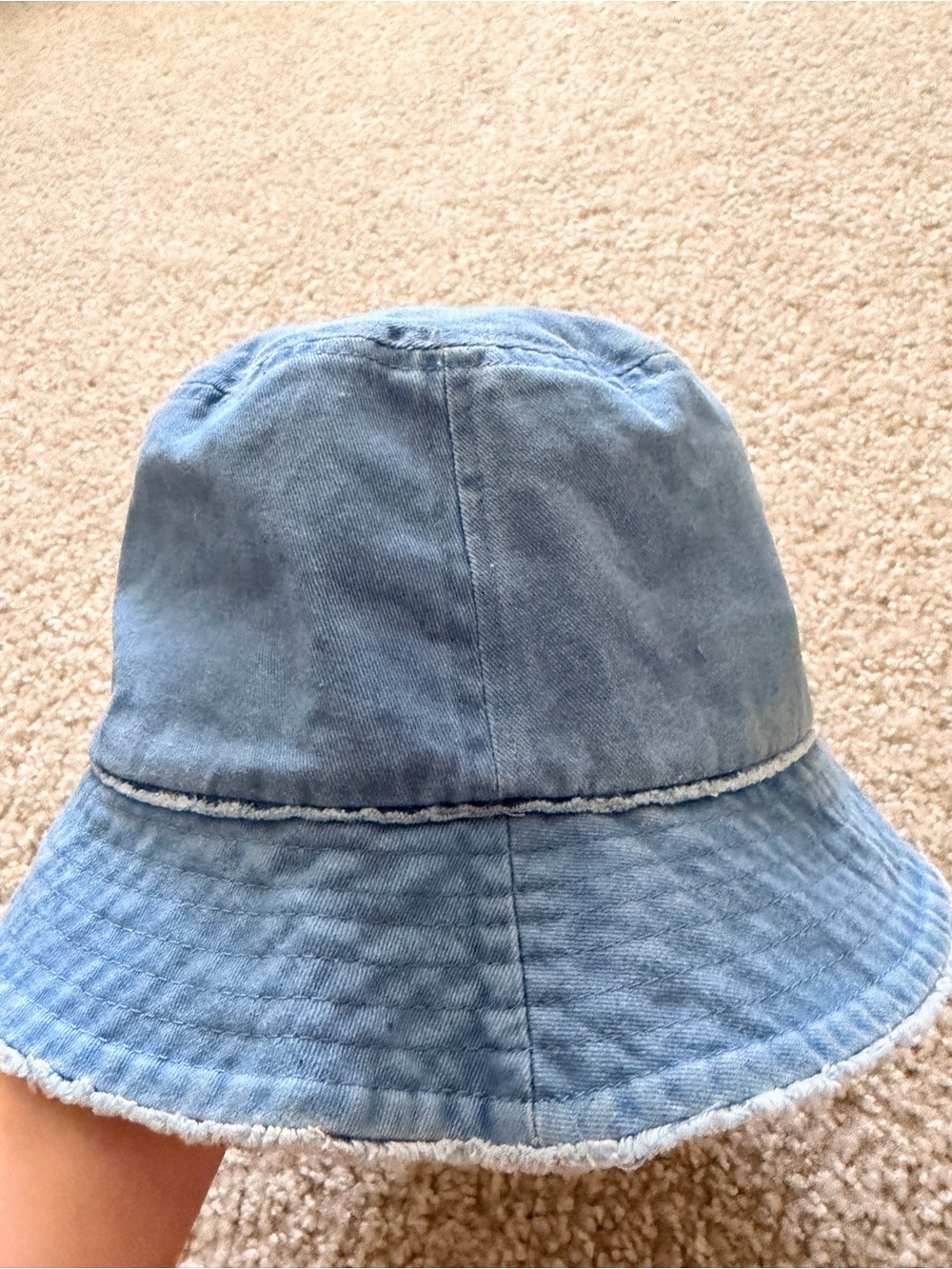 David and Young Light Blue Denim Bucket Hat